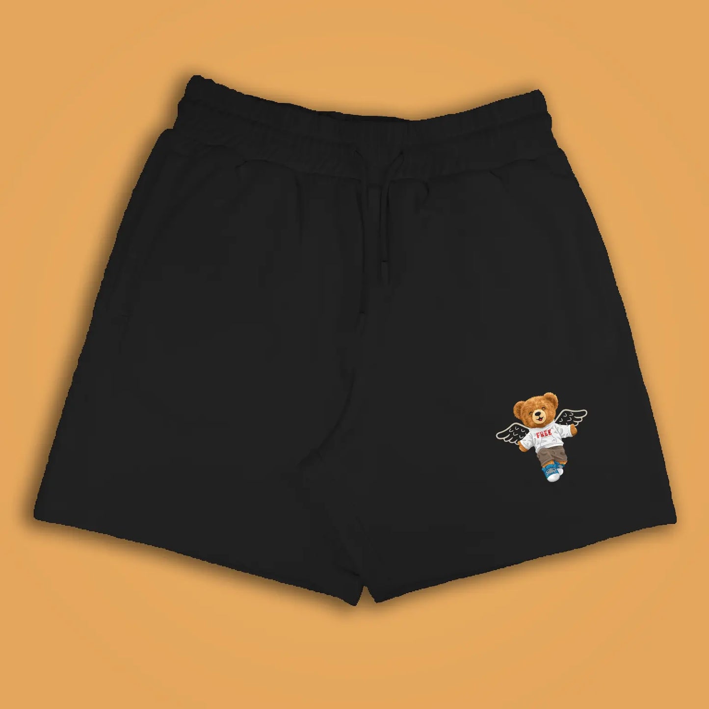 Free Spirit Teddy Black Shorts