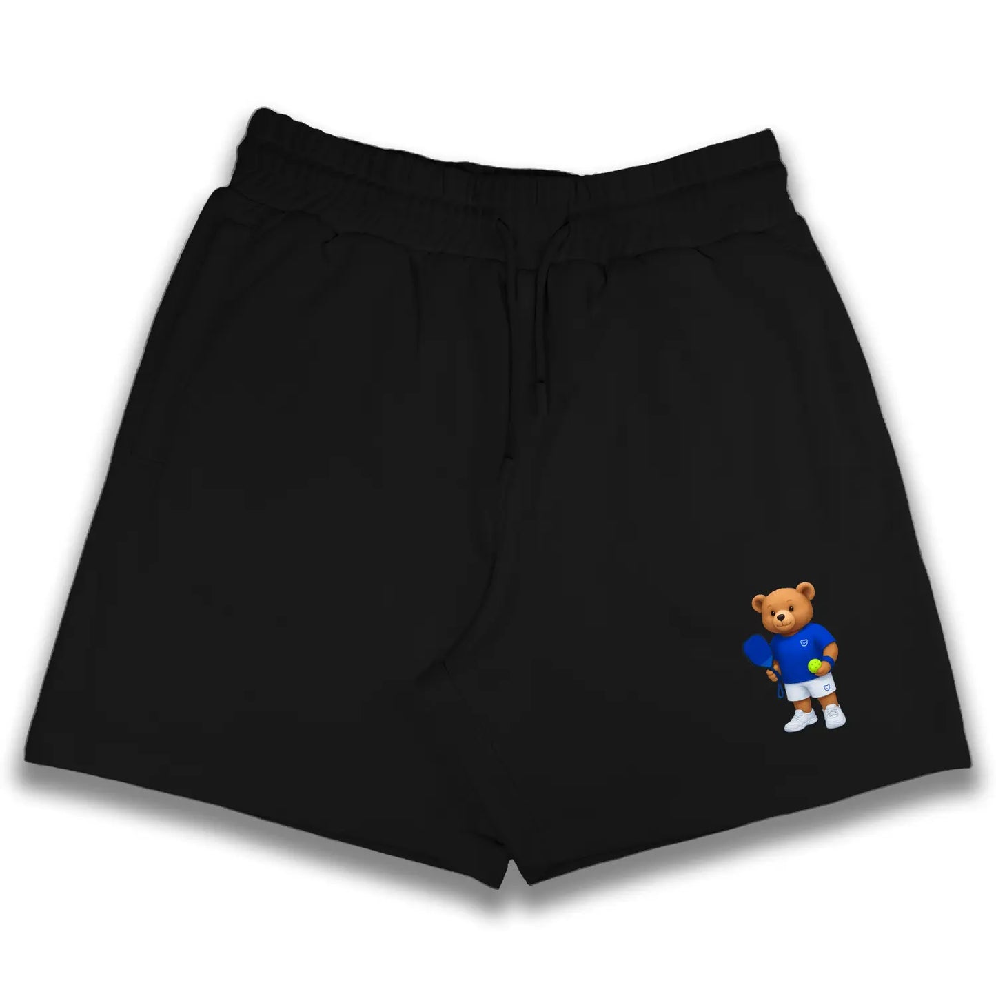 Pickleball Teddy Black Shorts