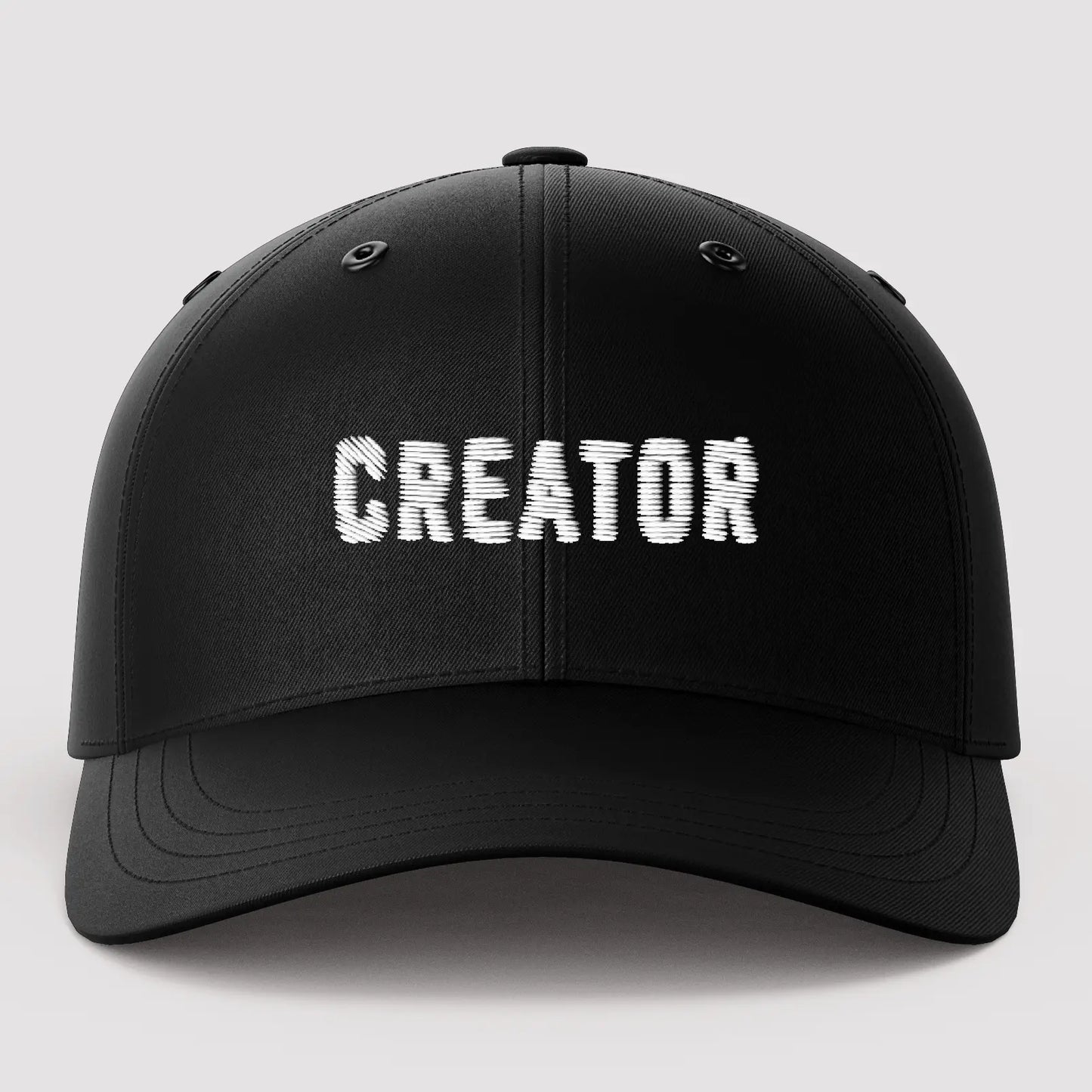 Creator Black Baseball Cap