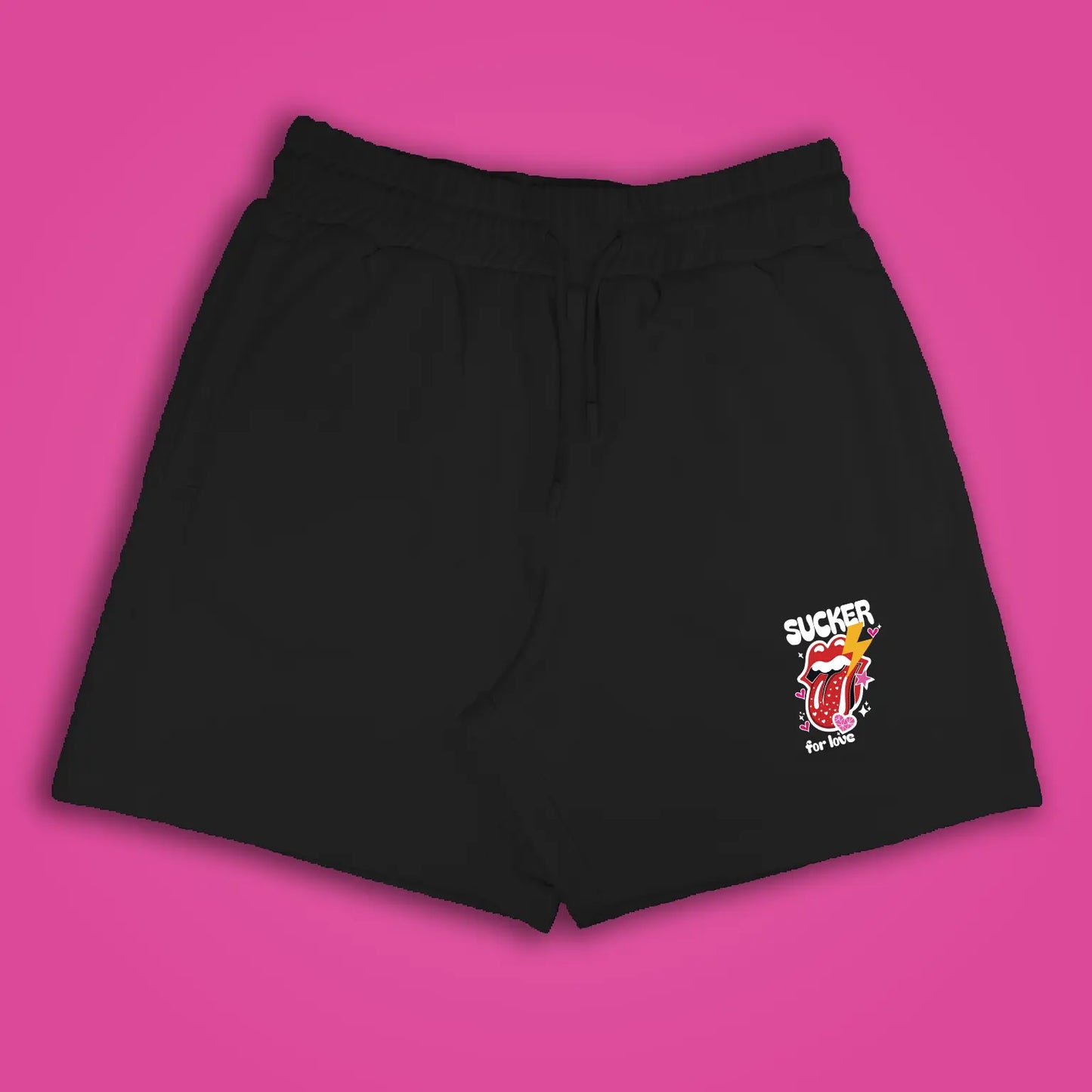 Sucker for Love Black Shorts