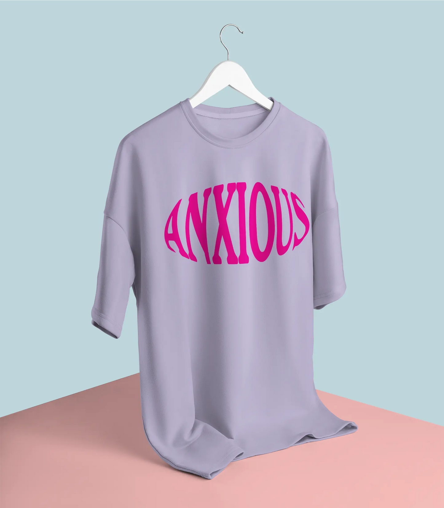 Anxious Lavender Oversized T-shirt