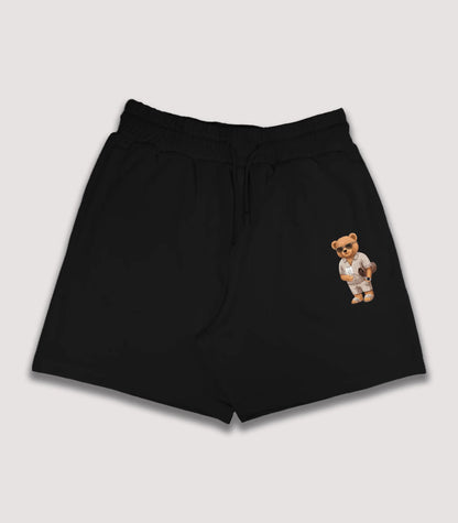 California Rich Teddy Black Shorts