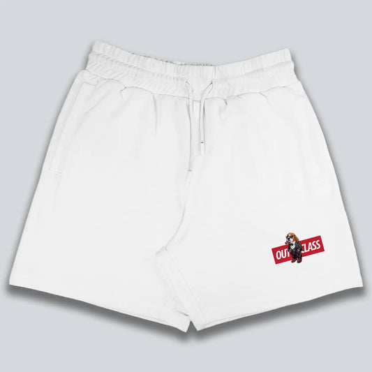 Classy Dog White Shorts