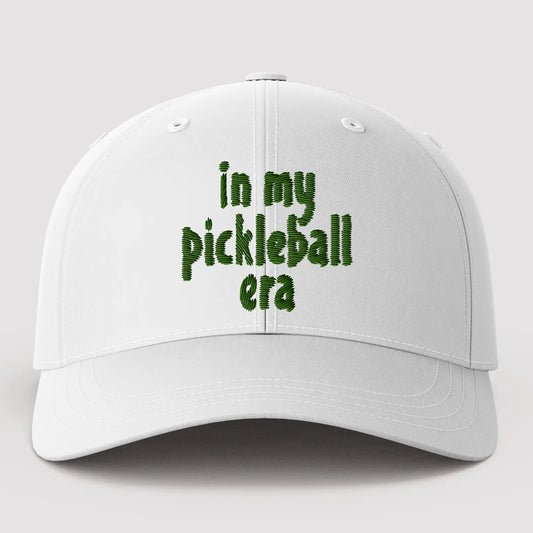 In My Pickleball Era White Baseball Cap