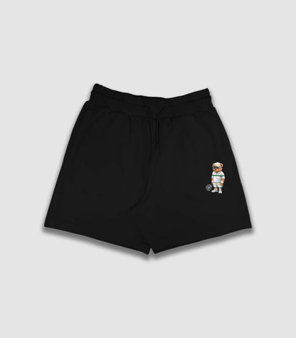Padel Player Teddy Black Shorts
