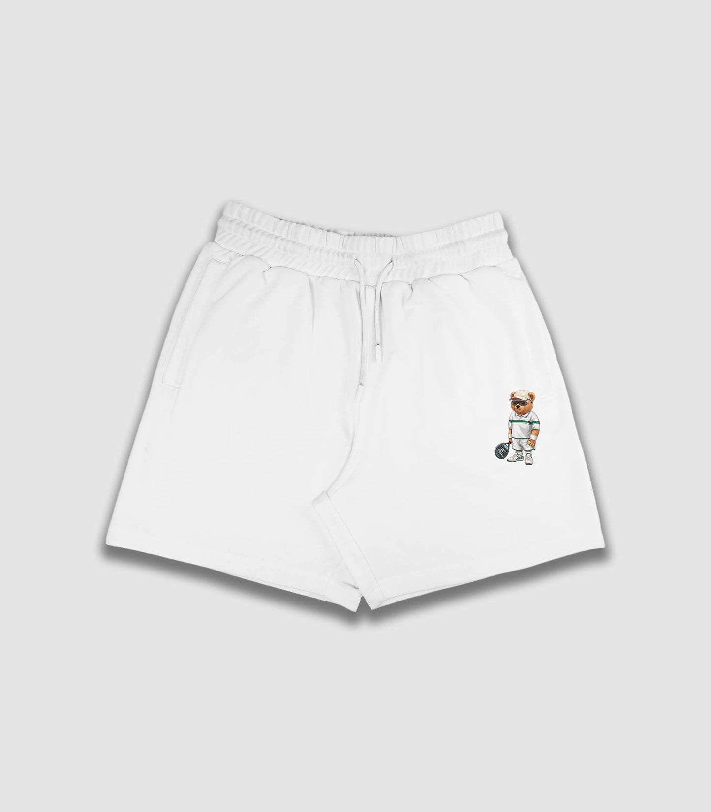 Padel Player Teddy White Shorts
