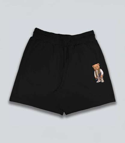 Prompt Engineer Teddy Black Shorts