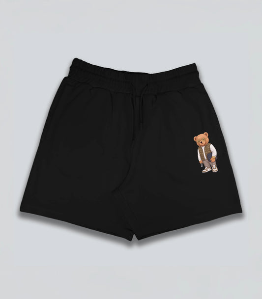Prompt Engineer Teddy Black Shorts