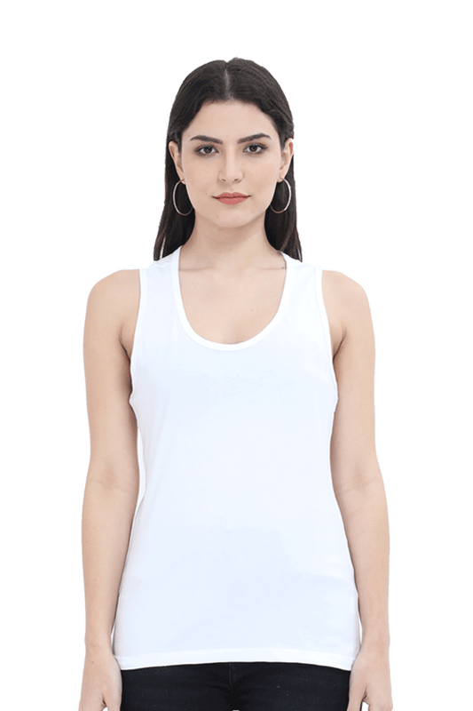 Women's White Tank Top