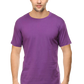 Purple Crew Neck T-shirt - No Logo