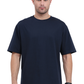 Navy Blue Oversized T-shirt - No Logo