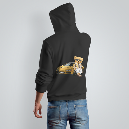 Rich Club Teddy Black Hoodie