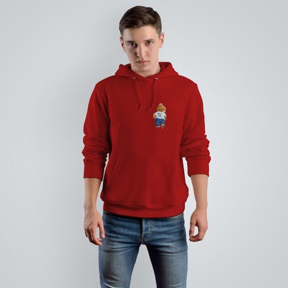 Follow Your Dreams Teddy Red Hoodie (Lightweight)