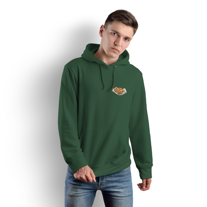 Billionaire Teddy Bottle Green Hoodie (Lightweight)