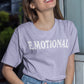 Emotional Lavender Oversized T-shirt