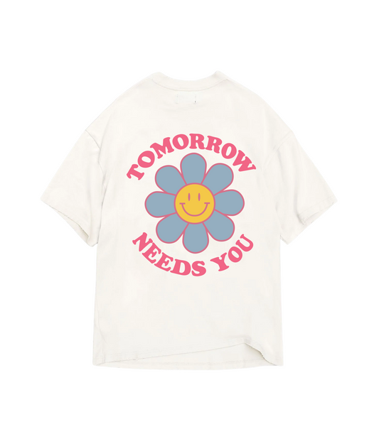 Tomorrow Needs You Oversized T-shirt